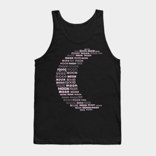 Crescent Moon [cloud pastel] Tank Top